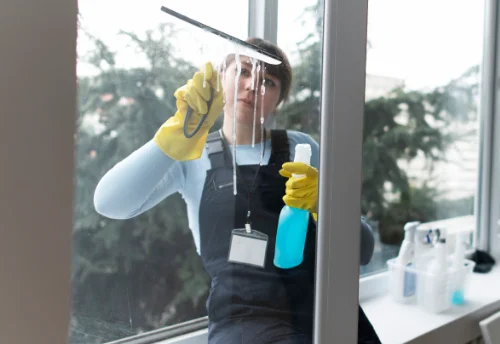Nettoyage de vitres intérieures et extérieures au Controis-en-Sologne